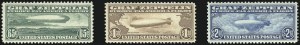 Sale 1050, Lot 705, Air Post, Graf Zeppelin and Later Issues (Scott C13-C31)