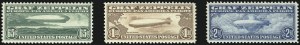 Sale 1050, Lot 706, Air Post, Graf Zeppelin and Later Issues (Scott C13-C31)
