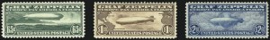 Sale 1050, Lot 707, Air Post, Graf Zeppelin and Later Issues (Scott C13-C31)