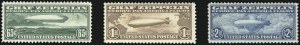 Sale 1050, Lot 708, Air Post, Graf Zeppelin and Later Issues (Scott C13-C31)