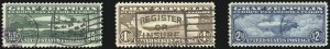 Sale 1050, Lot 713, Air Post, Graf Zeppelin and Later Issues (Scott C13-C31)