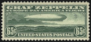 Sale 1050, Lot 718, Air Post, Graf Zeppelin and Later Issues (Scott C13-C31)