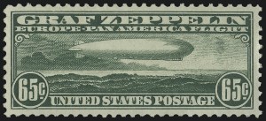 Sale 1050, Lot 719, Air Post, Graf Zeppelin and Later Issues (Scott C13-C31)
