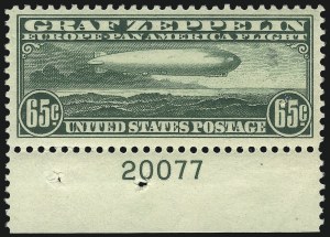 Sale 1050, Lot 720, Air Post, Graf Zeppelin and Later Issues (Scott C13-C31)