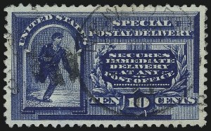 Sale Number 1050, Lot Number 734, Special Delivery, Postage Due, Offices in China (Scott E, J, K)