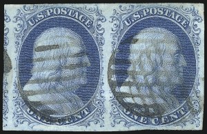 Sale 1050, Lot 77, 1c 1851-56 Issue (Scott 5A-9)