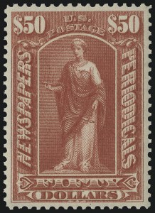 Sale 1050, Lot 774, Officials, Newspapers & Periodicals, Parcel Post (Scott O, PR, Q)