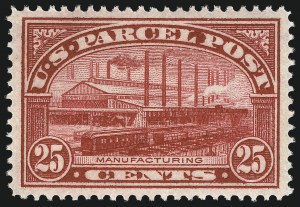 Sale 1050, Lot 779, Officials, Newspapers & Periodicals, Parcel Post (Scott O, PR, Q)