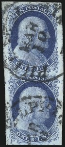Sale 1050, Lot 79, 1c 1851-56 Issue (Scott 5A-9)