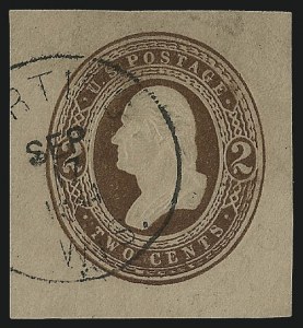 Sale 1050, Lot 792, Postal Stationery (Scott U, UO, UX)