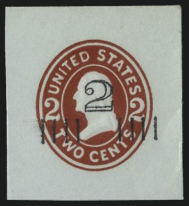 Sale 1050, Lot 800, Postal Stationery (Scott U, UO, UX)