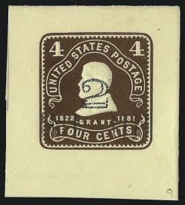 Sale 1050, Lot 803, Postal Stationery (Scott U, UO, UX)