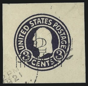 Sale 1050, Lot 808, Postal Stationery (Scott U, UO, UX)