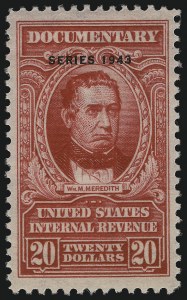 Sale 1050, Lot 825, Revenues, Hunting Permits, Sanitary Fairs, Official Seals