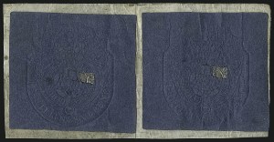 Sale 1050, Lot 833, Revenues, Hunting Permits, Sanitary Fairs, Official Seals