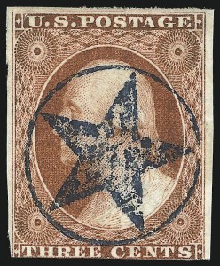 Sale 1050, Lot 99, 3c-12c 1851-56 Issue (Scott 10-17)