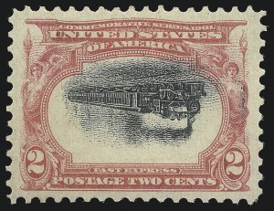 Sale Number 1052, Lot Number 4, 1901 Pan-American Issue Inverts
