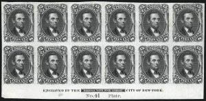 Sale 1057, Lot 509, Essays and Proofs (1847 thru 1869 Pictorials)