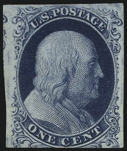 Sale 1057, Lot 554, 1851-56 Issue (Scott 6-17)
