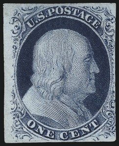 Sale 1057, Lot 557, 1851-56 Issue (Scott 6-17)