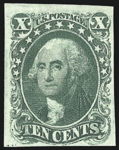 Sale 1057, Lot 566, 1851-56 Issue (Scott 6-17)