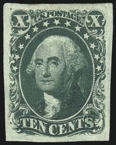 Sale 1057, Lot 567, 1851-56 Issue (Scott 6-17)