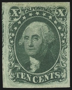 Sale 1057, Lot 568, 1851-56 Issue (Scott 6-17)