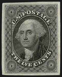 Sale 1057, Lot 570, 1851-56 Issue (Scott 6-17)