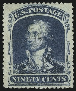 Sale 1057, Lot 597, 1857-60 Issue (Scott 18-39)