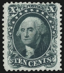 Sale 1057, Lot 603, 1875 Reprint of 1857-60 Issue (Scott 40-47)