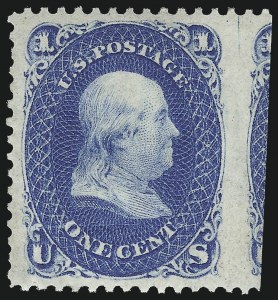 Sale 1057, Lot 617, 1861-66 Issue (Scott 56-78)