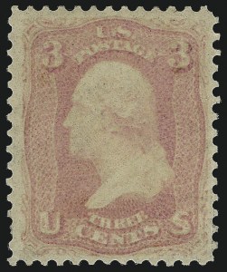 Sale 1057, Lot 618, 1861-66 Issue (Scott 56-78)