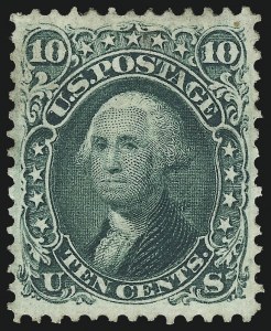 Sale 1057, Lot 623, 1861-66 Issue (Scott 56-78)