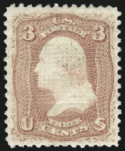 Sale 1057, Lot 650, 1867-68 Grilled Issue (Scott 79-101)