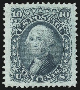 Sale 1057, Lot 651, 1867-68 Grilled Issue (Scott 79-101)