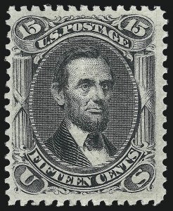 Sale 1057, Lot 654, 1867-68 Grilled Issue (Scott 79-101)