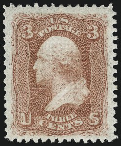 Sale 1057, Lot 657, 1867-68 Grilled Issue (Scott 79-101)
