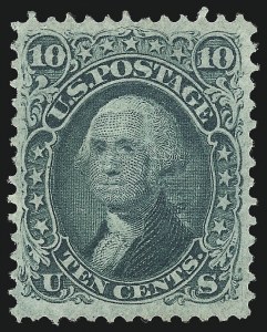 Sale 1057, Lot 660, 1867-68 Grilled Issue (Scott 79-101)
