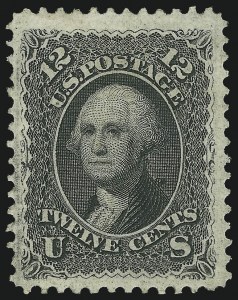 Sale 1057, Lot 661, 1867-68 Grilled Issue (Scott 79-101)
