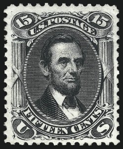 Sale 1057, Lot 673, 1875 Re-Issue of 1861-66 Issue (Scott 102-111)