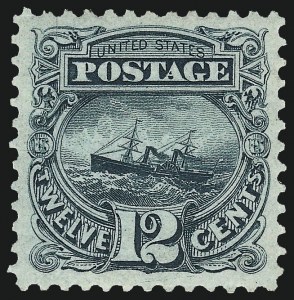 Sale 1057, Lot 695, 1875 Re-Issue of 1869 Pictorial Issue (Scott 123-133a)