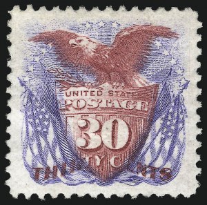 Sale 1057, Lot 699, 1875 Re-Issue of 1869 Pictorial Issue (Scott 123-133a)