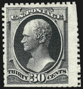 Sale 1057, Lot 760, 1875 Continental Bank Note Co. Hard Paper Special Printing (Scott 167-180)