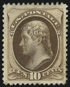 Sale 1057, Lot 772, 1879 American Bank Note Co. Issue (Scott 182-191)