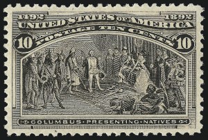 Sale 1057, Lot 822, 1893 Columbian Issue (Scott 230-245)