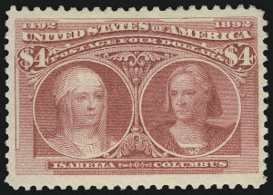 Sale 1057, Lot 832, 1893 Columbian Issue (Scott 230-245)
