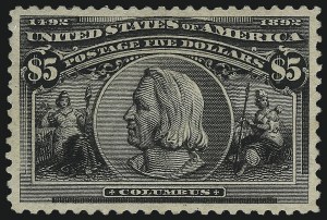Sale 1057, Lot 833, 1893 Columbian Issue (Scott 230-245)