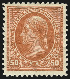 Sale 1057, Lot 846, 1894 Unwatermarked Bureau Issue (Scott 246-263)