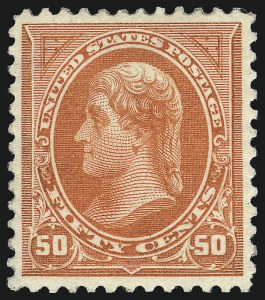 Sale 1057, Lot 861, 1895 Watermarked Bureau Issue (Scott 264-278)