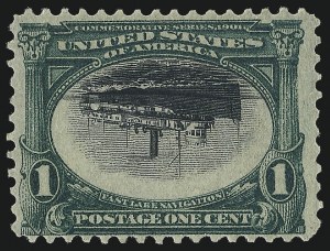 Sale 1057, Lot 880, 1901 Pan-American Issue, incl. Inverts (Scott 294-299)